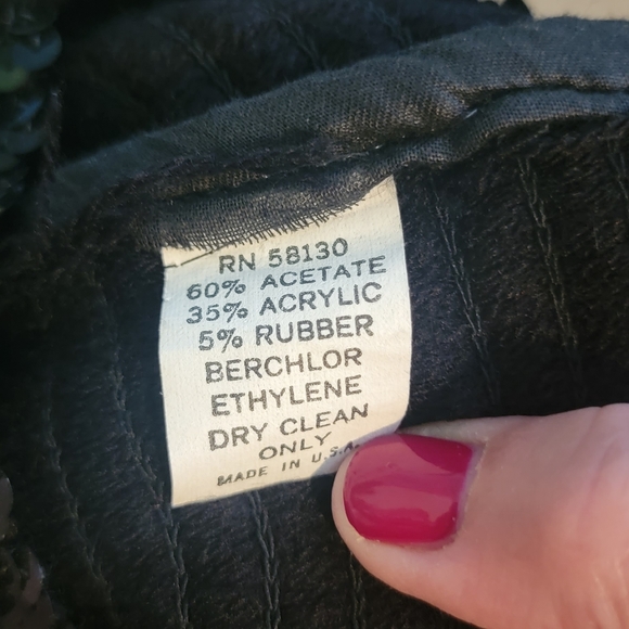 BLACK sequence Tube Top..OS..Excellent Condition - Picture 4 of 4